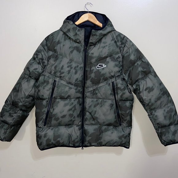 nike down fill jacket windrunner